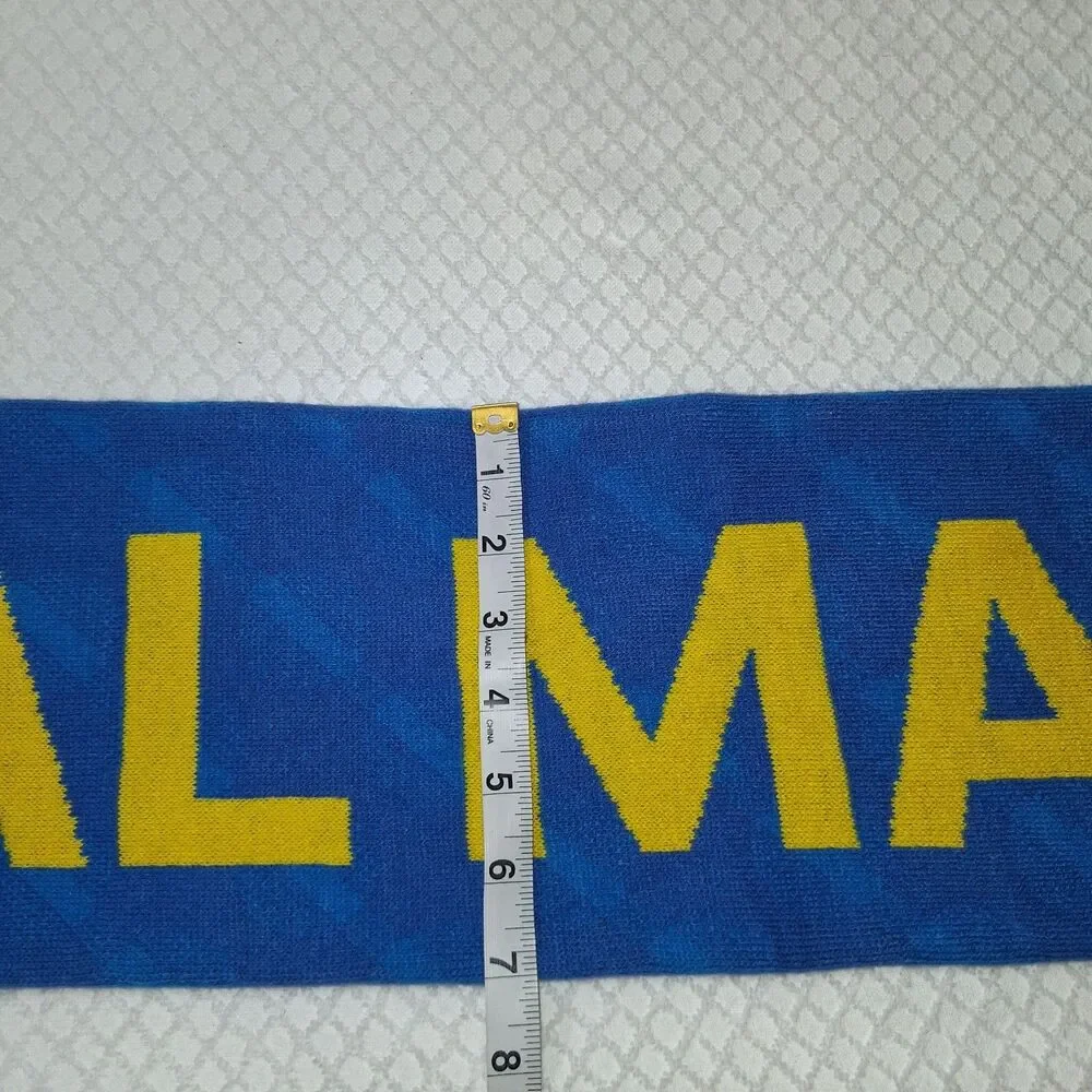 Adidas Real Madrid Scarf Os Sports Outdoors Cool Weather Cozy Comfy Winter